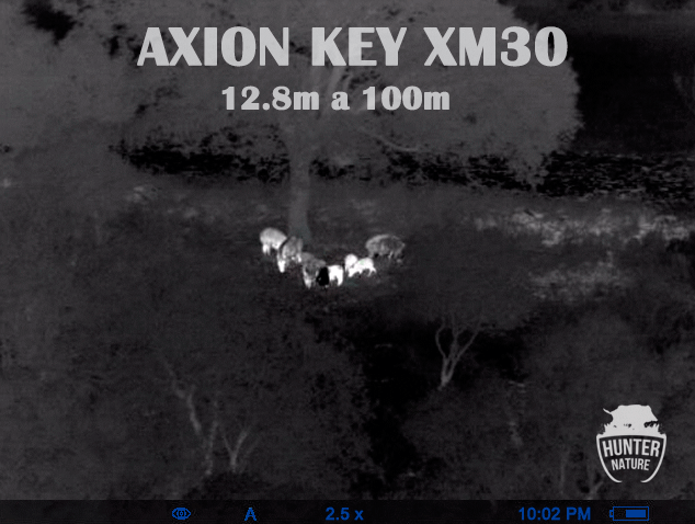 axion key xm30 campo de vision hunternature