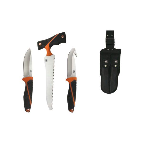 Set de 3 cuchillos de caza Buffalo River