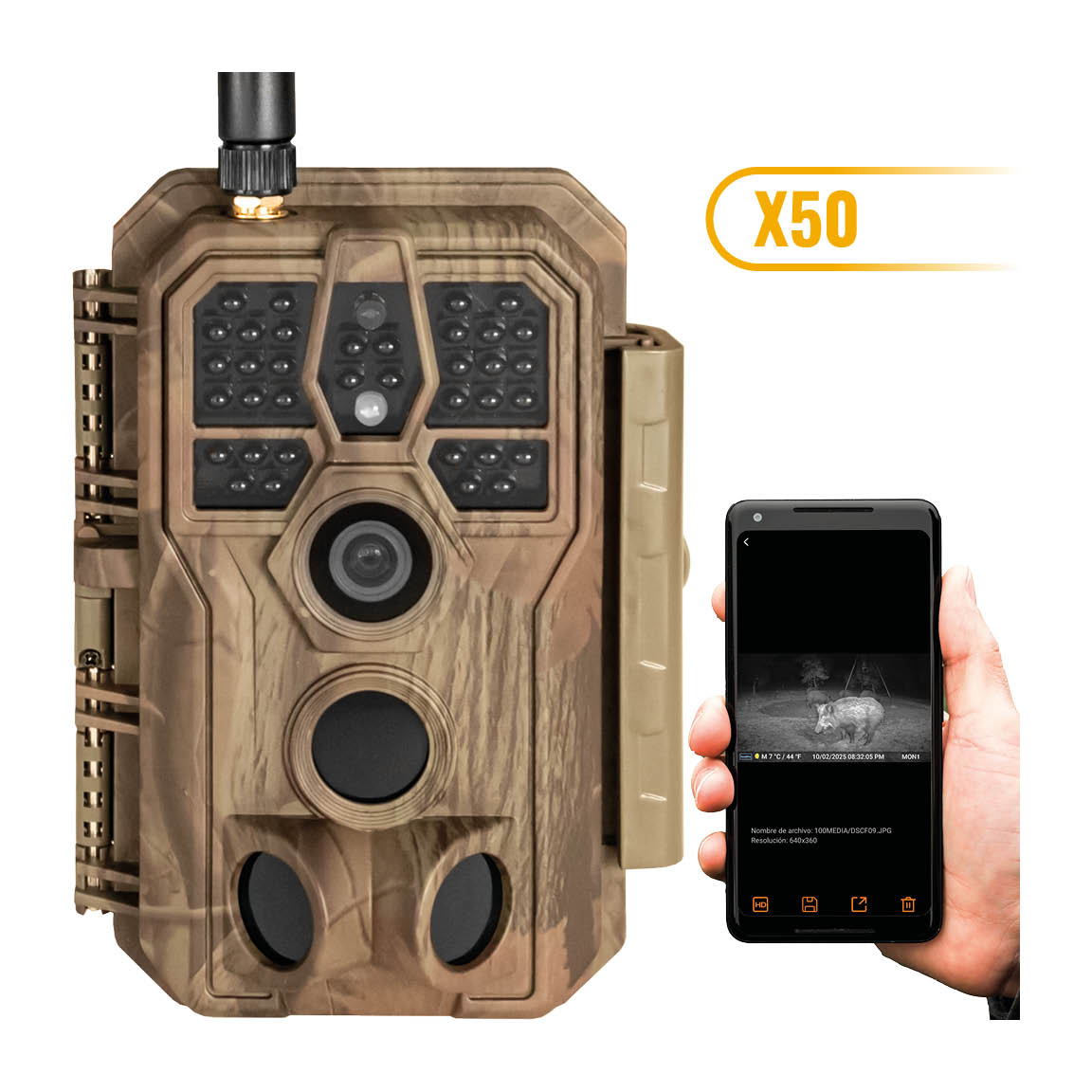 Cámara de caza GardePro X50