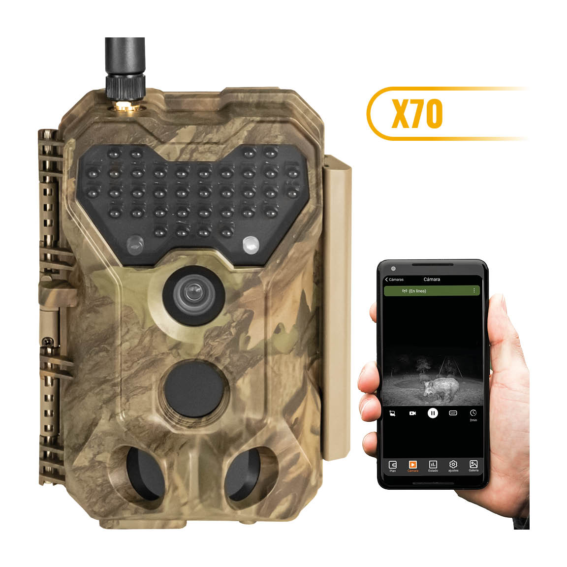 Cámara de caza GardePro X70