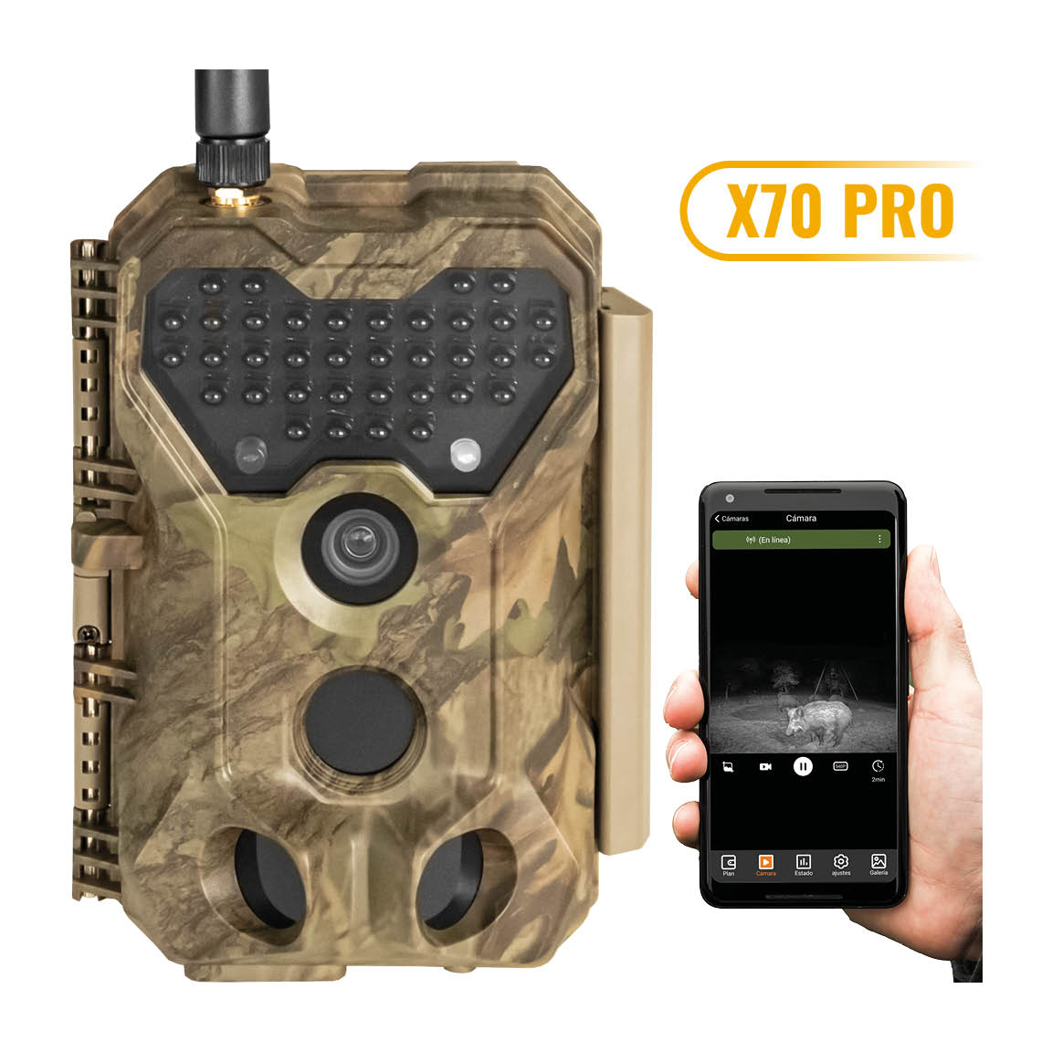 Cámara de caza GardePro X70 Pro