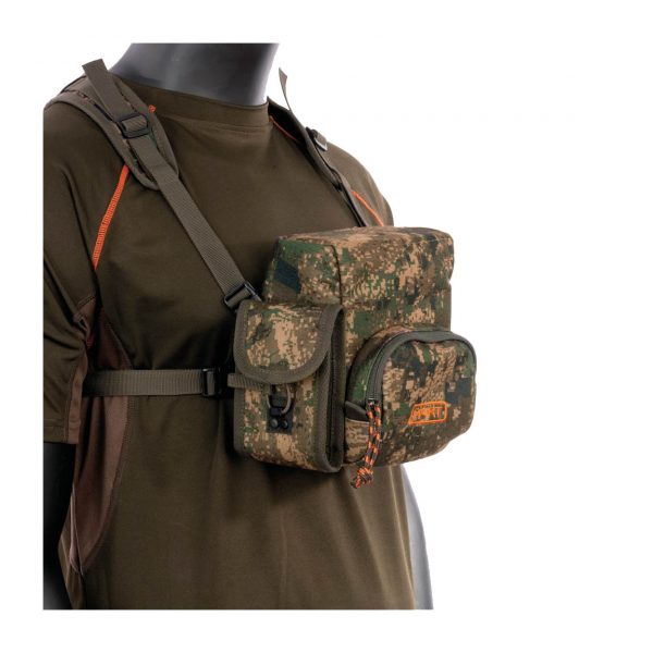 Funda arnés para prismáticos Hart Lemikk pixel forest