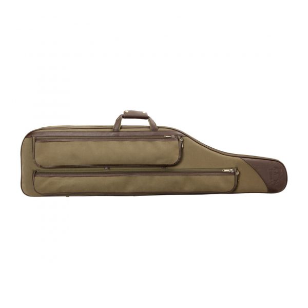 Funda para rifle Harkila Slip 125 cm verde con bolsillo