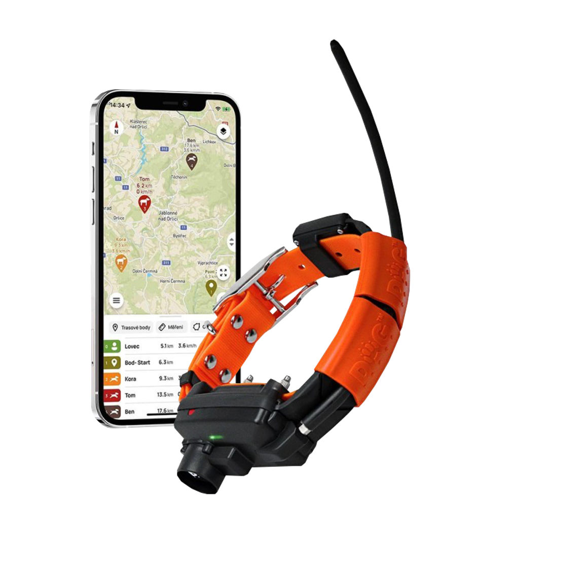 Collar localizador GPS DogTrace X30-TB (1) Collar localizador GPS DogTrace X30-TB