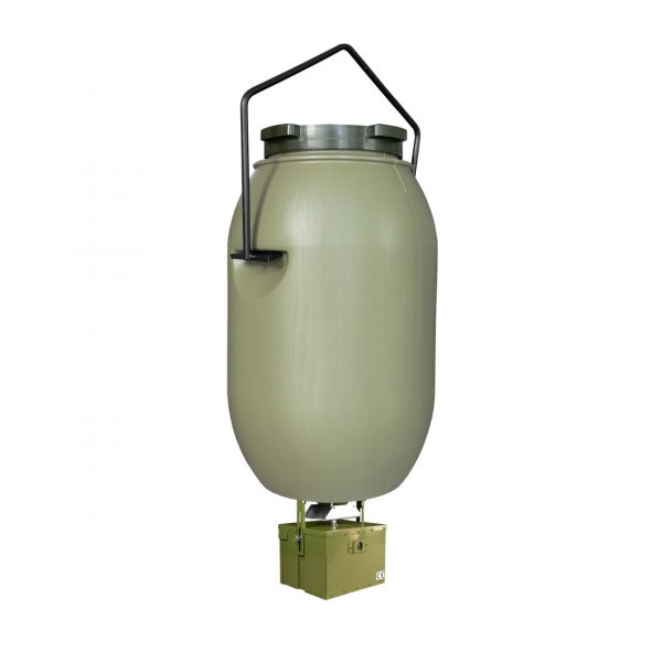 Comedero de caza completo con dispensador automático digital metálico HU-24L