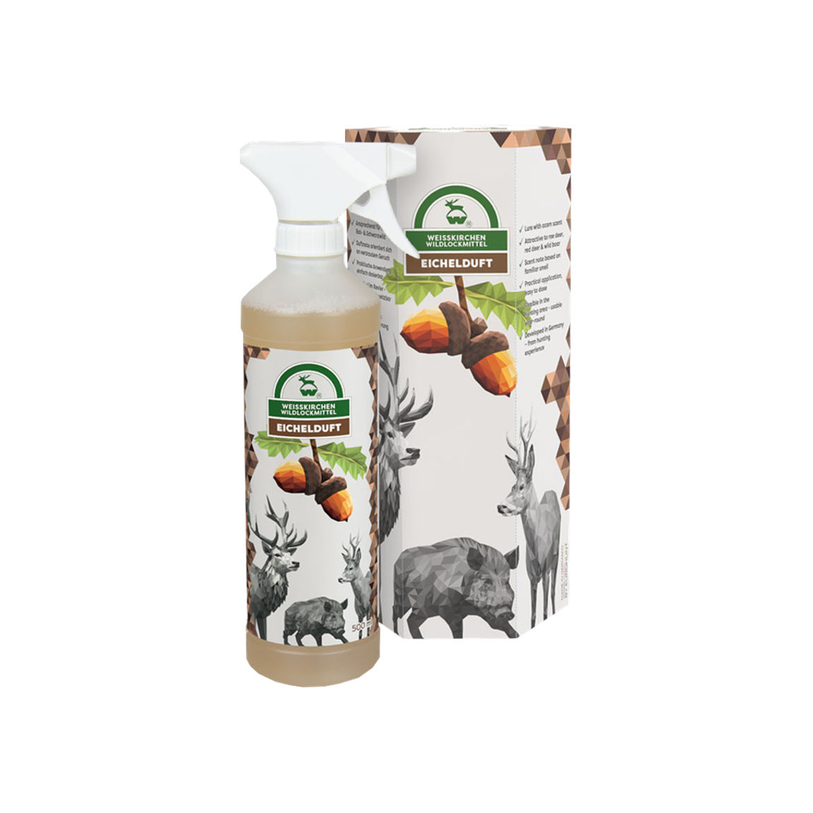Atrayente con bellota para jabalí, corzo y venado Eurohunt 500 ml (2) Atrayente con bellota para jabalí, corzo y venado Eurohunt 500 ml