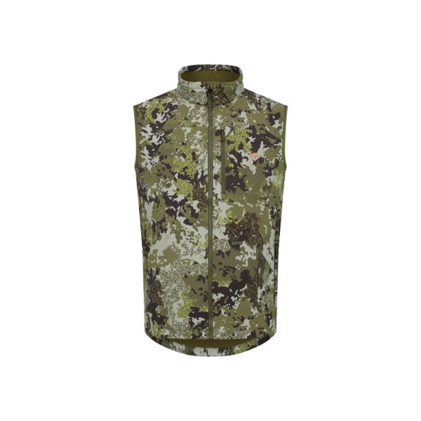 Chaleco de caza Blaser Chase Softshell HunTec camuflaje