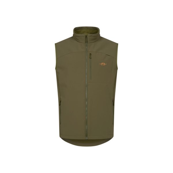 Chaleco de caza Blaser Chase Softshell verde