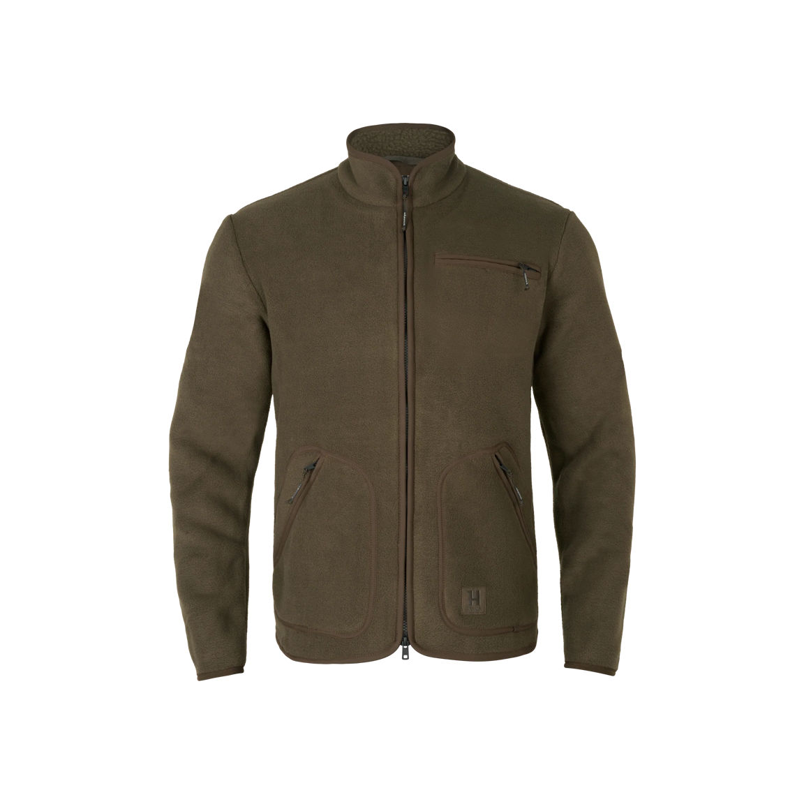 Chaqueta polar de caza Harkila Torsby Fleece verde (1) Chaqueta polar de caza Harkila Torsby Fleece verde