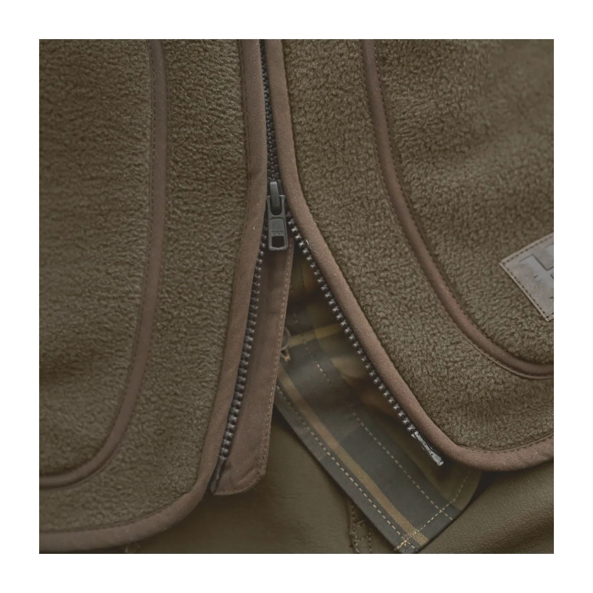 Chaqueta polar de caza Harkila Torsby Fleece verde (5) Chaqueta polar de caza Harkila Torsby Fleece verde