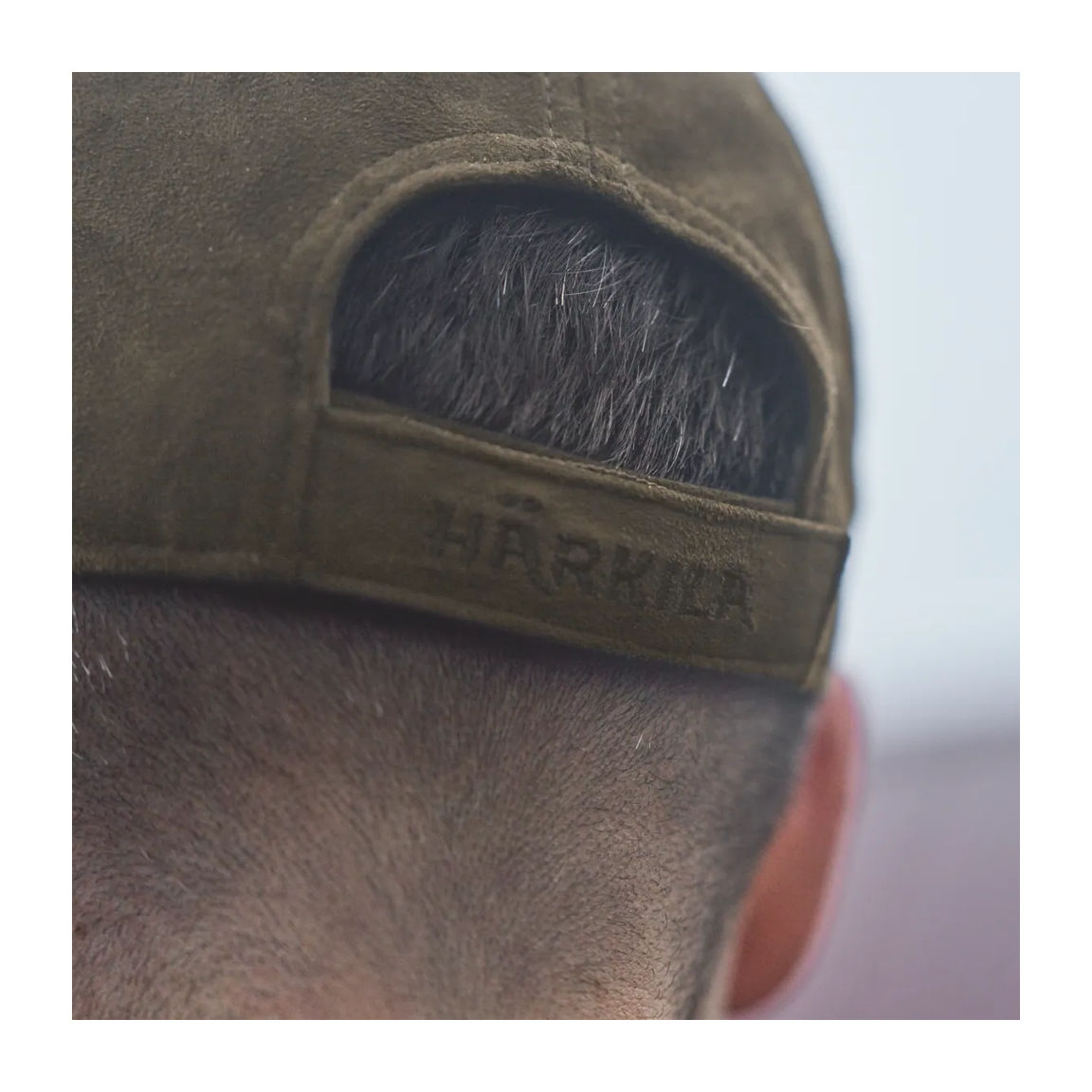 Gorra de caza Harkila Berkshire verde (2) Gorra de caza Harkila Berkshire verde