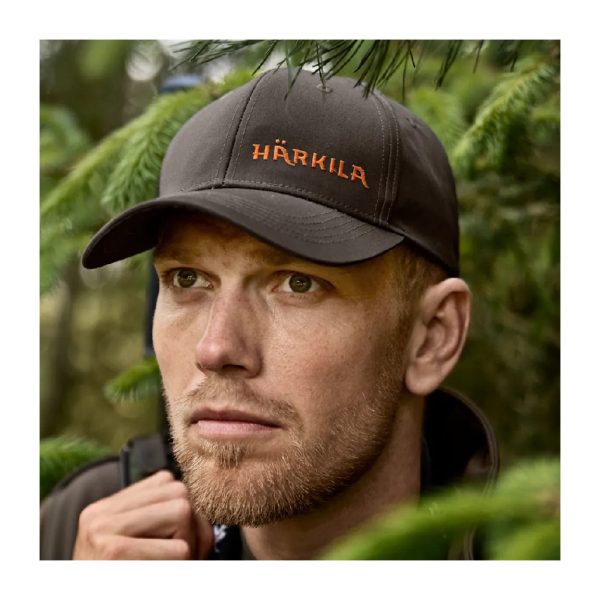 Gorra de caza Harkila Fjell marrón